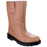 Centek FS334 Tan Safety Rigger Boots